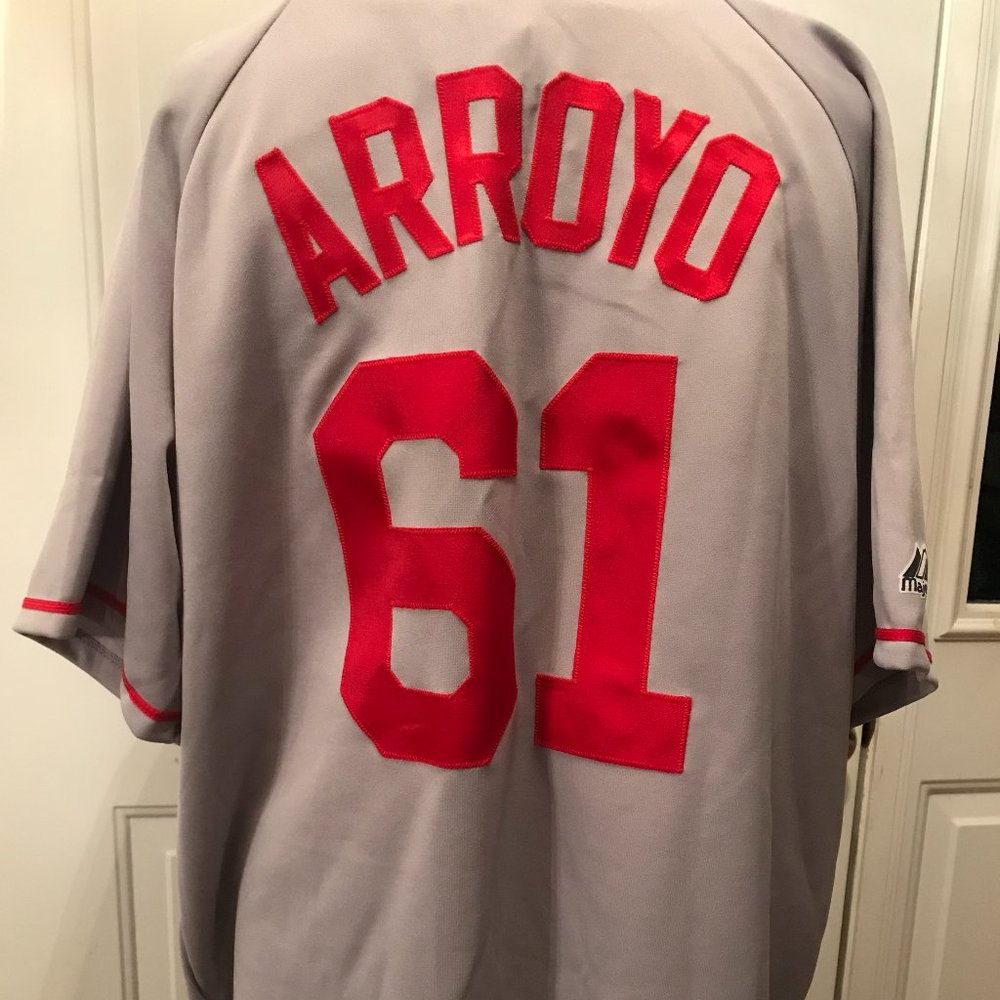 MAJESTIC Boston Red Sox Bronson Arroyo Jersey NWT